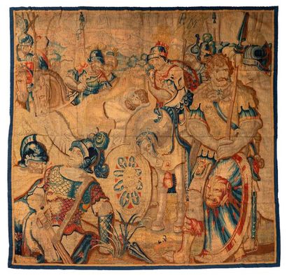 
Panneau de fine tapisserie de Bruxelles...