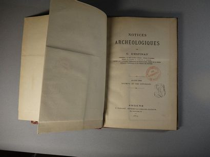 Notices Archéologiques by G. D'Espinay, Counsellor...
